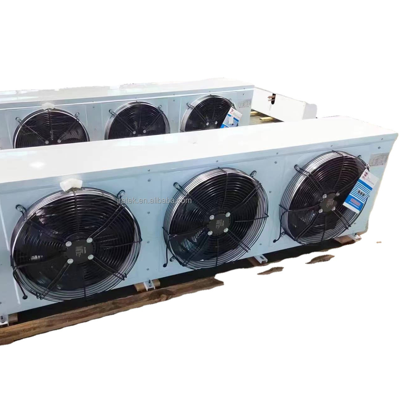 Customized Industrial Heater Defrost Air Cooled Refrigeration Unit Cooler For Quick Freezing Cold Storage Room