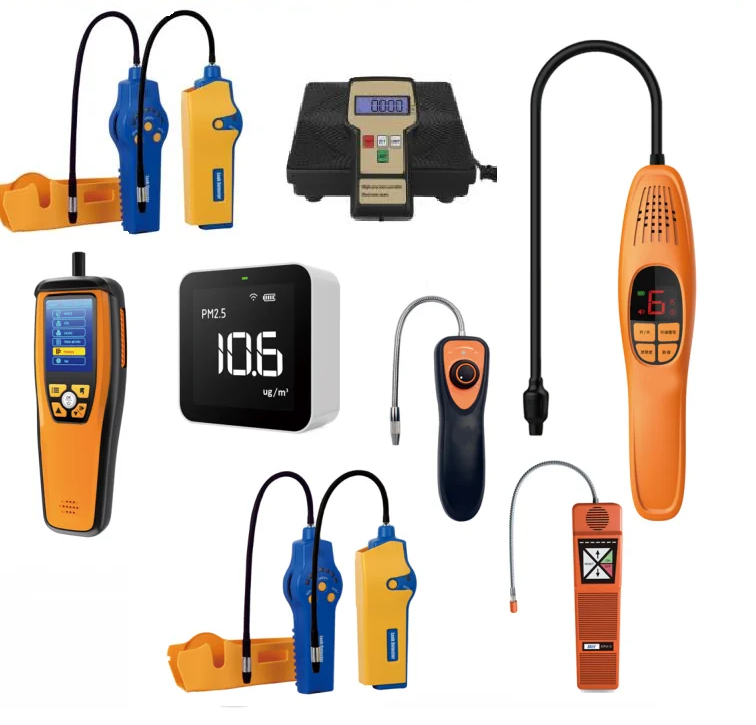 Hot Sale Multi-Refrirants Gas Leak Detector Halon Freon Testing Equipment for Refrirant Leak Detection