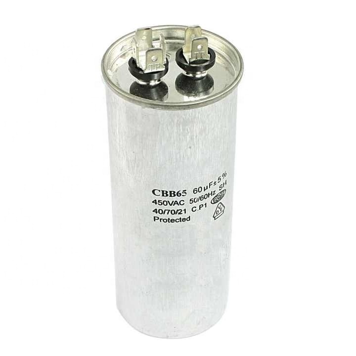 Retekool 370/440V Aluminum run capacitor electric/Gas/USB Power Compressor Fan Motor HVAC Home Air Conditioner