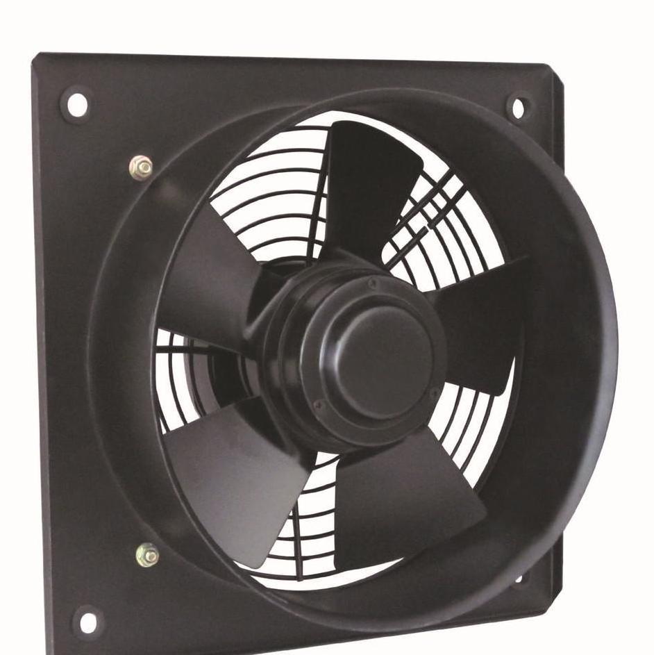 Wall-Mounted 500mm Heavy-Duty Axial Flow Extractor Fan for Commercial Industrial Ventilation for Restaurant Use with 1 Phase