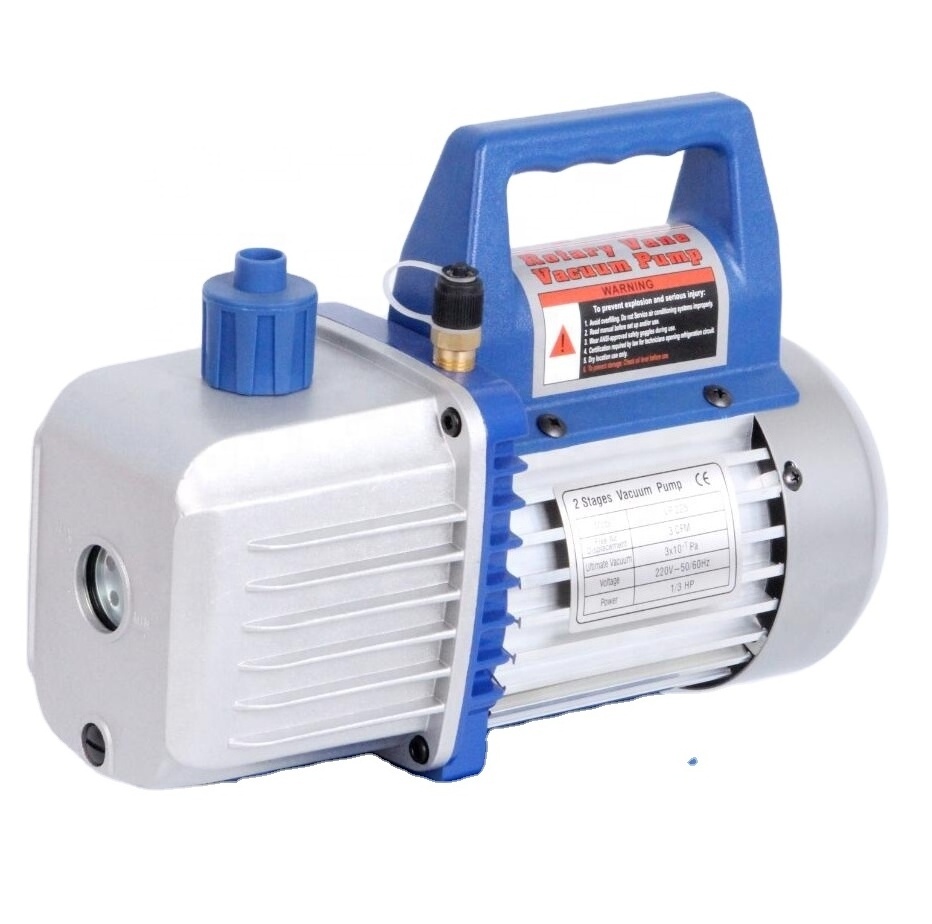 VP215 VP225 HVAC Single Stage Dual Stage Mini Rotary Vane AC Vacuum Pump