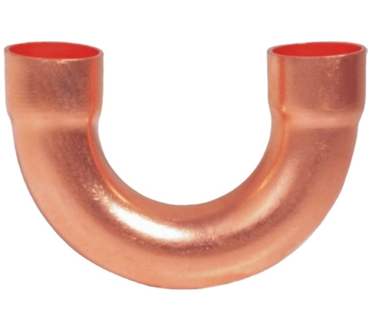 High Quality Plumbing Copper Material Three Way Four Way Copper Female Equal Copper pipe fittings