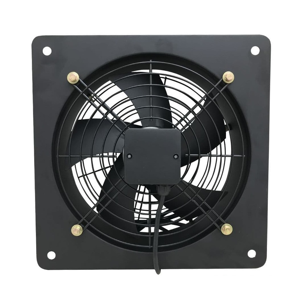 Wall-Mounted 500mm Heavy-Duty Axial Flow Extractor Fan for Commercial Industrial Ventilation for Restaurant Use with 1 Phase