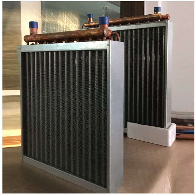 Multiple Effect Evaporator Air Cooled Condenser Copper Tube Heat Exchanger