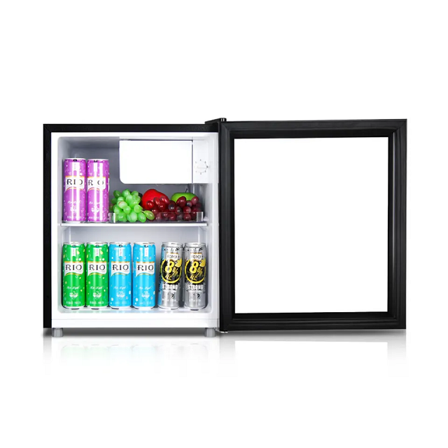 Factory OEM Commercial Beverage Refrigerator 50-200L Round Barrel Can Cooler For Beer Display