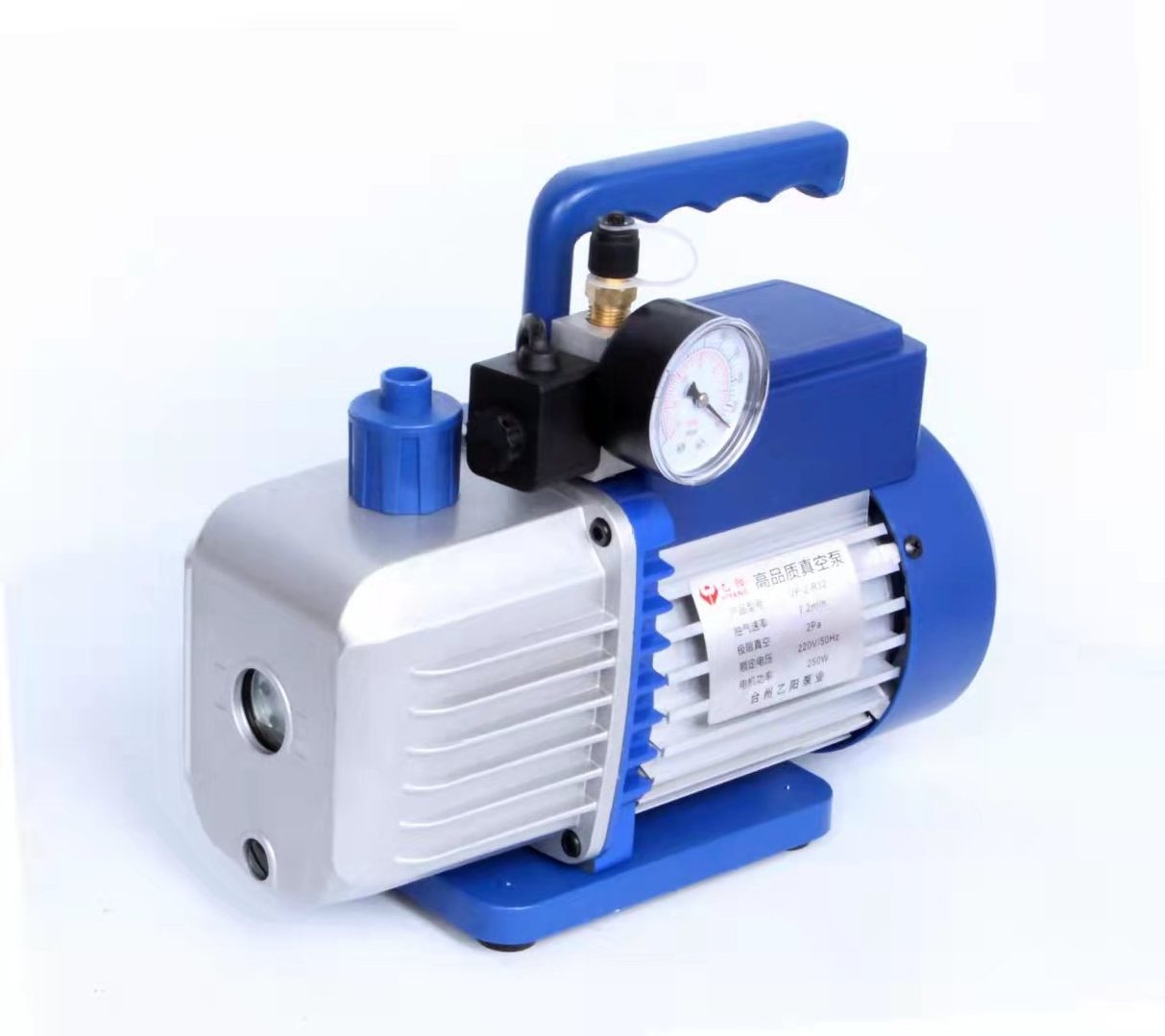 HVAC R32 Spark-Proof Refrigerant Rotary Vane Vacuum Pump for Auto AC Refrigerant Recharging