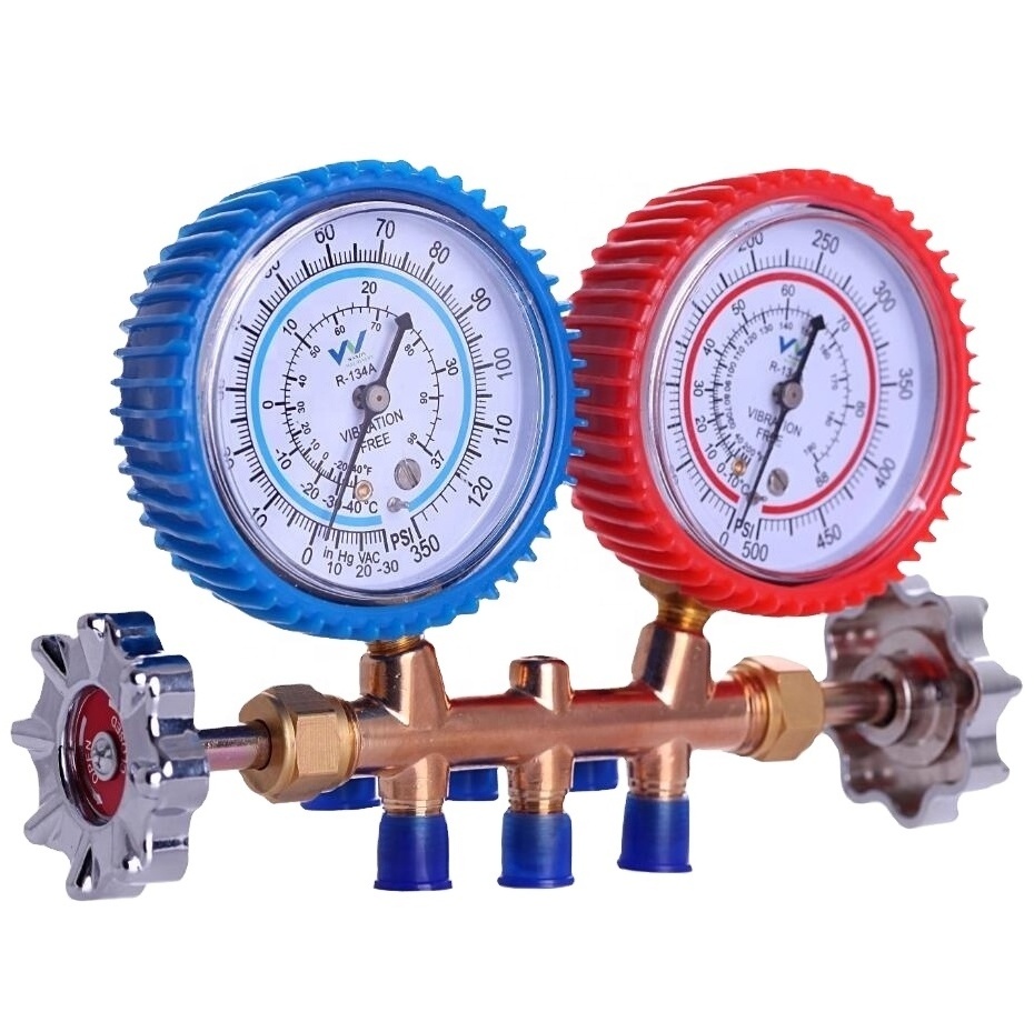 air conditioning Manifold Gauge For R22 R32 R410 R134a Digital Manifold pressure Gauge tool Kit