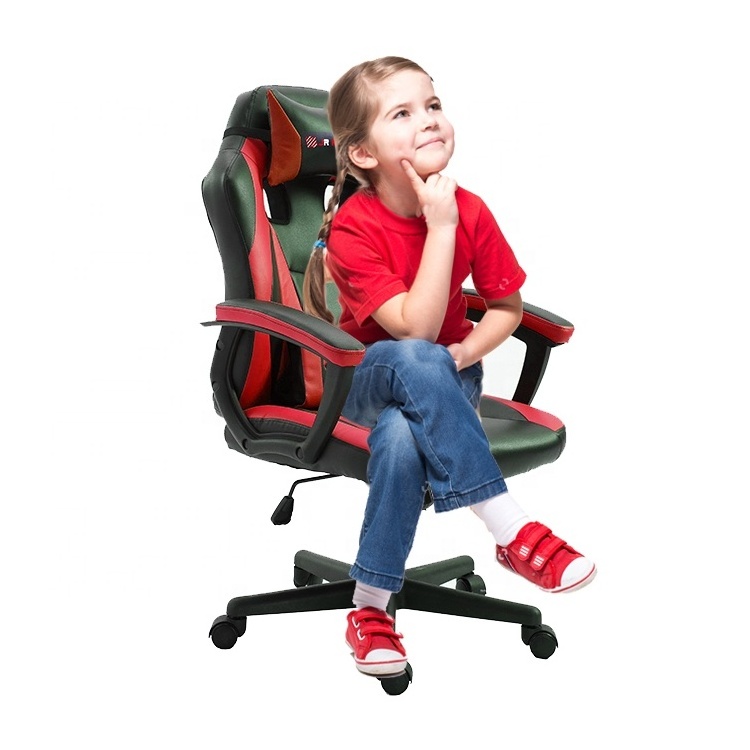 office furniture gamer's game office gaming chair racing with lumbar cushion and pillow