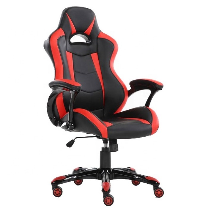 Swivel e-sport chair gaming chair racing chair custom logo without wheels