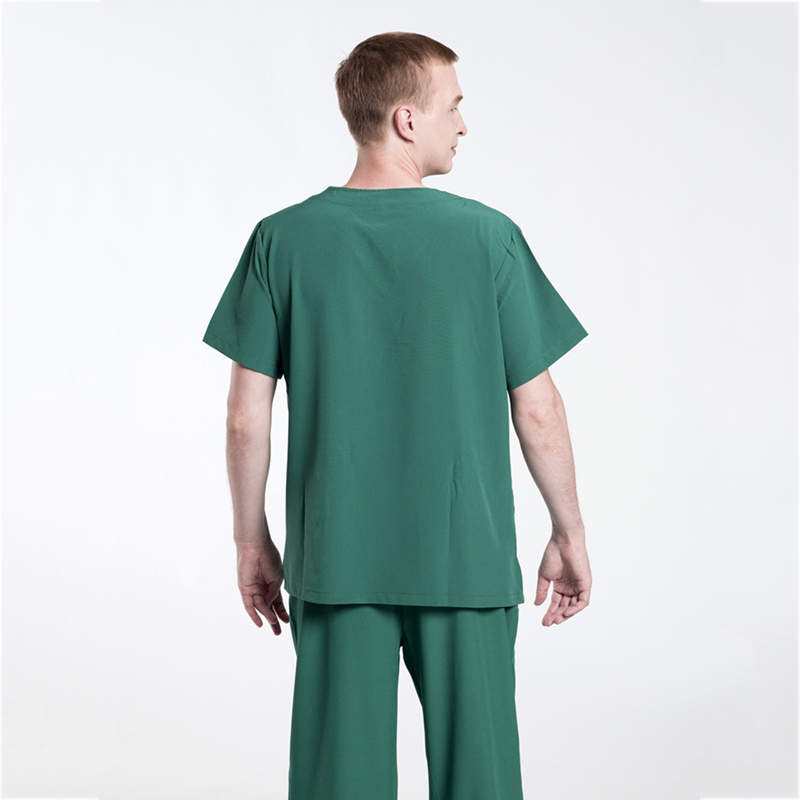 New Arrival Anti-Pilling Elastic Beauty Center Clinical Doctor Surgeon Spandex Hand Washing Hospital Uniform