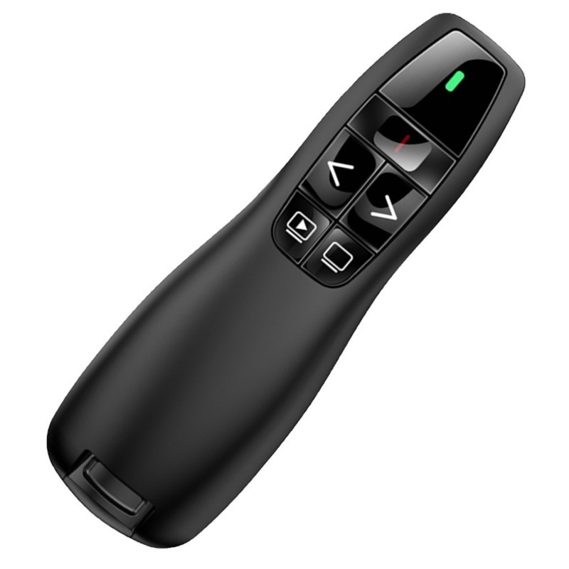 R400 Wireless Presenter Laser Pointer Ppt Presentation 2.4ghz Rf Wireless Laser Page Turning Pen Usb Remote Control Mouse