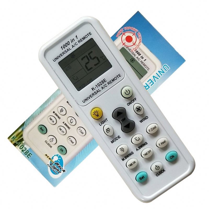 2021 Universal English version LCD A/C Remote Control Controller Low Power Consumption Air Condition Remote