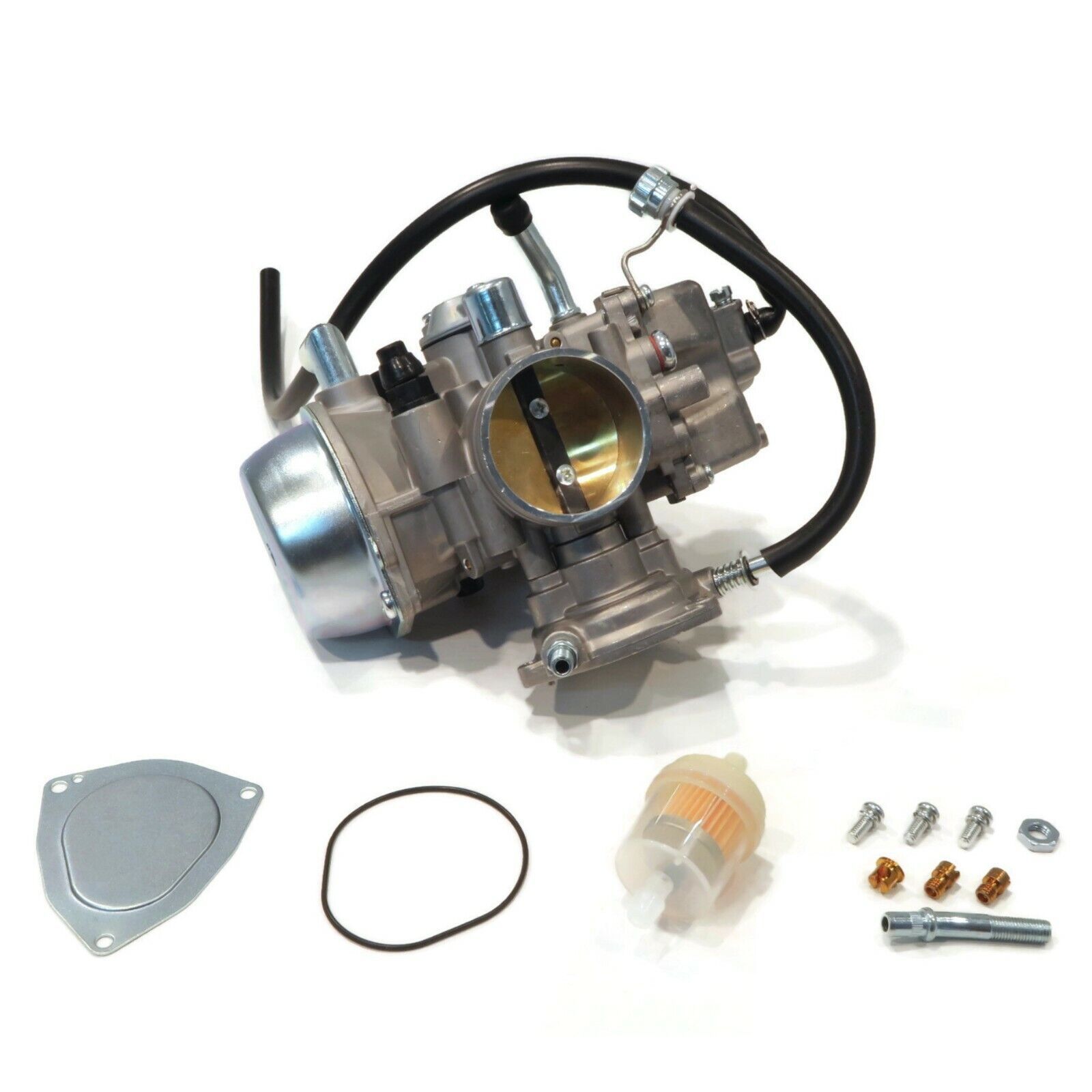 Motorcycle Carburetor PD42J  Fit to Yamaha Grizzly Hisun Bennche Qlink UTV ATV 500 600 660 700