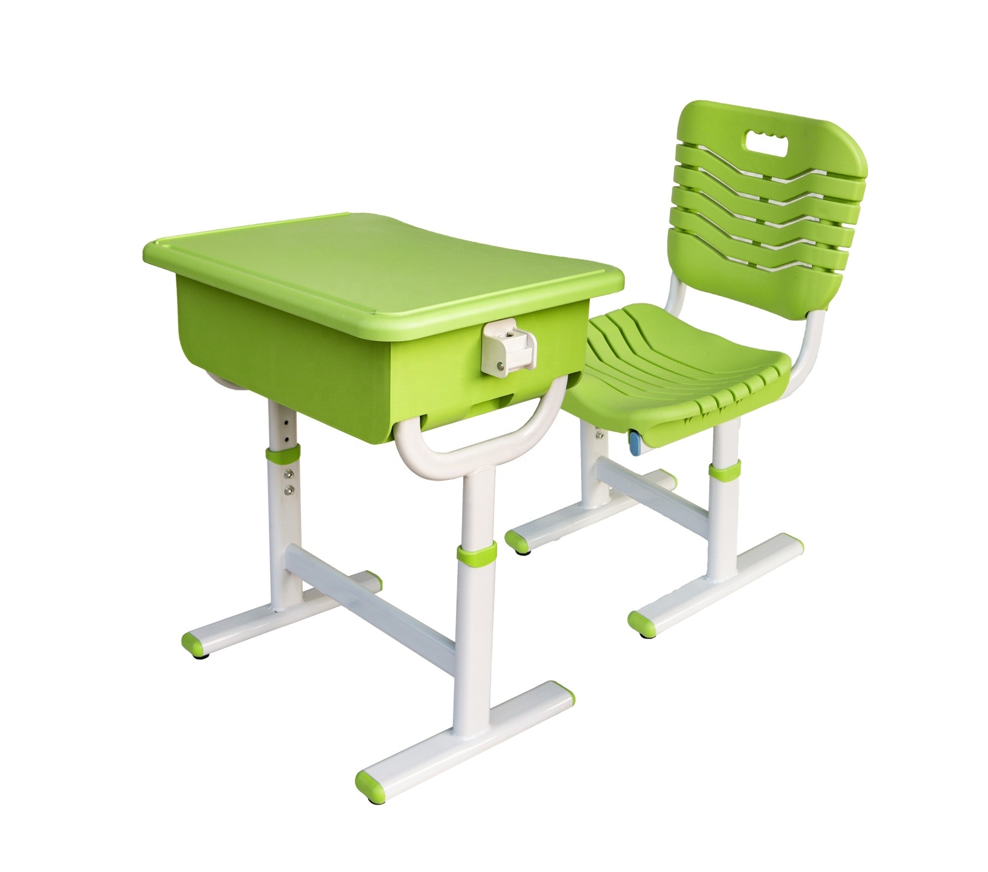 ABS Plastic School Furniture Classroom Table and Chair Set for Primary Students