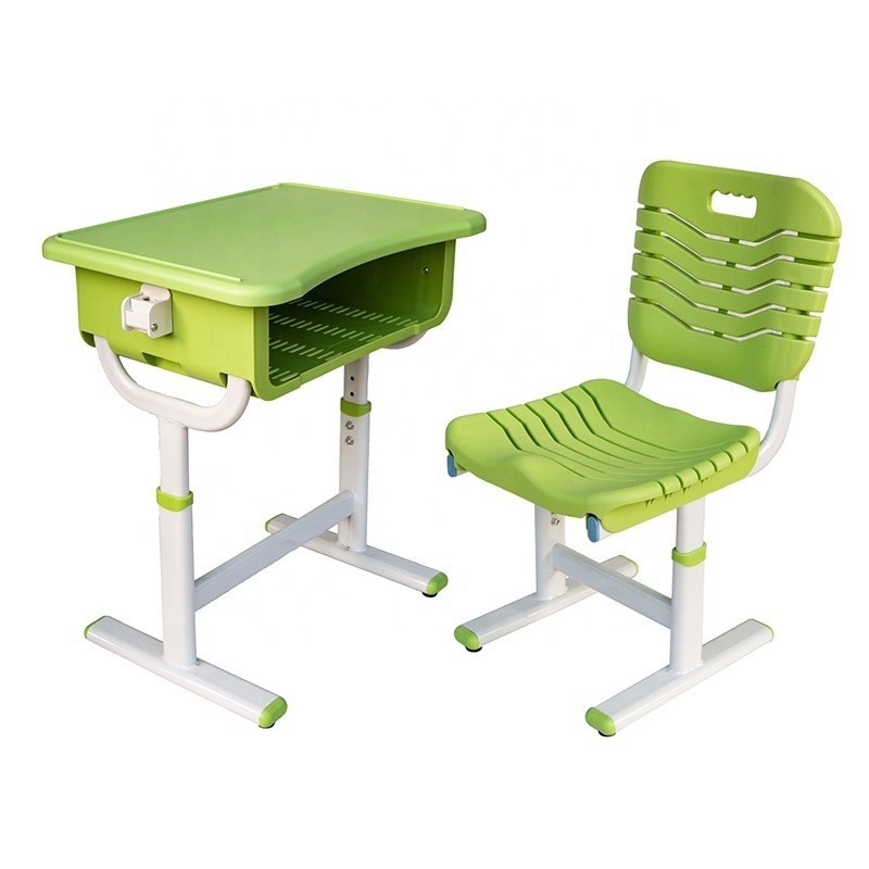 ABS Plastic School Furniture Classroom Table and Chair Set for Primary Students