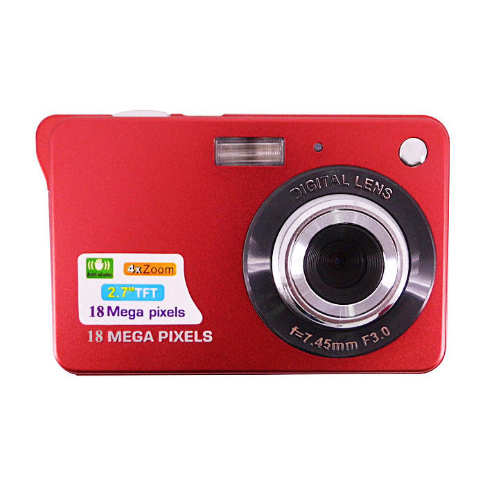 Cheap Digital Photo Camera OEM 2.4 Inch Professional Compact Camera With Smile Catch