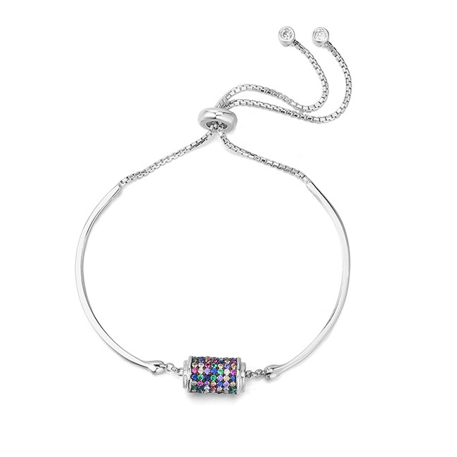 popular 925 Sterling Silver CZ Bracelets for women