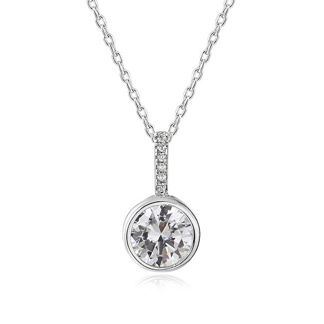 dancing jewelry fashion jewelry 925 silver dancing CZ  pendant