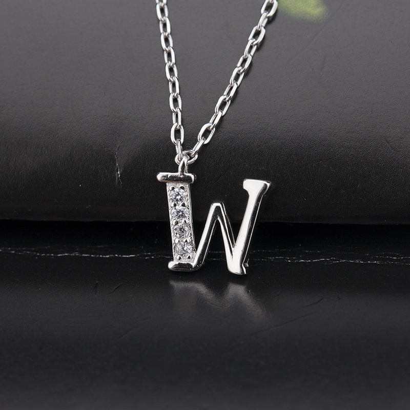 women accessories  simple necklace ladies silver pendent Necklace jewelry