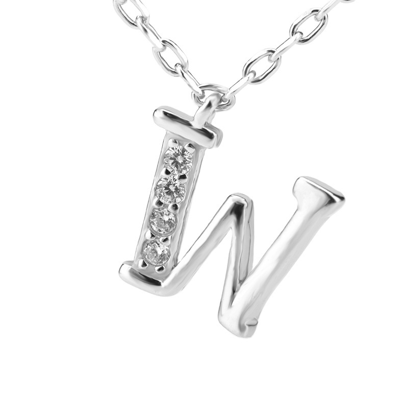 women accessories  simple necklace ladies silver pendent Necklace jewelry