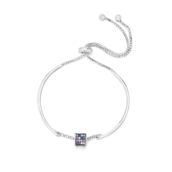 popular 925 Sterling Silver CZ Bracelets for women