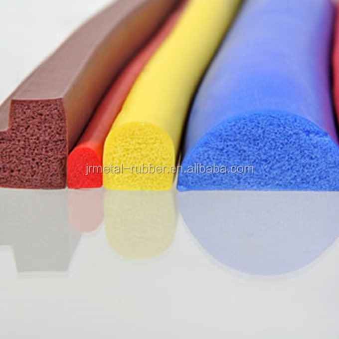 free sample extruded soft silicone rubber foam sponge seal strip