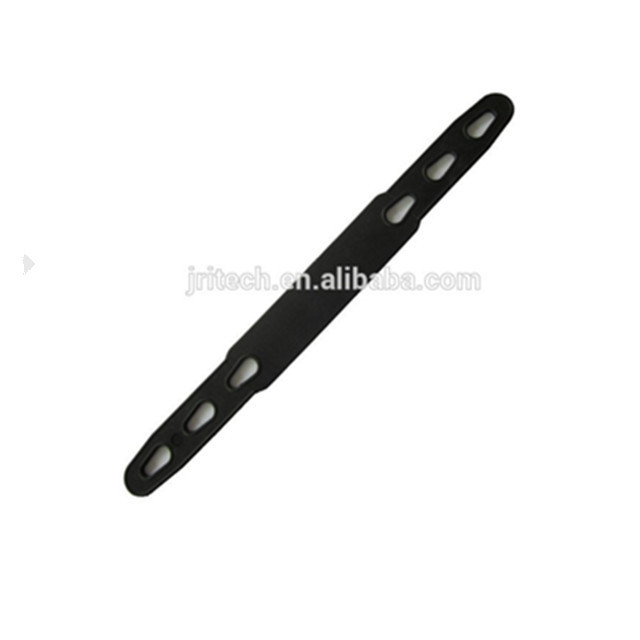 OEM adjustable flexible cinch rubber strap Silicone Rubber tie down Strap