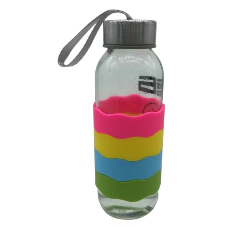 OEM reuse temperature resistance Baby Silicone Bottle Labels Sippy Cup Labels Band for daycare