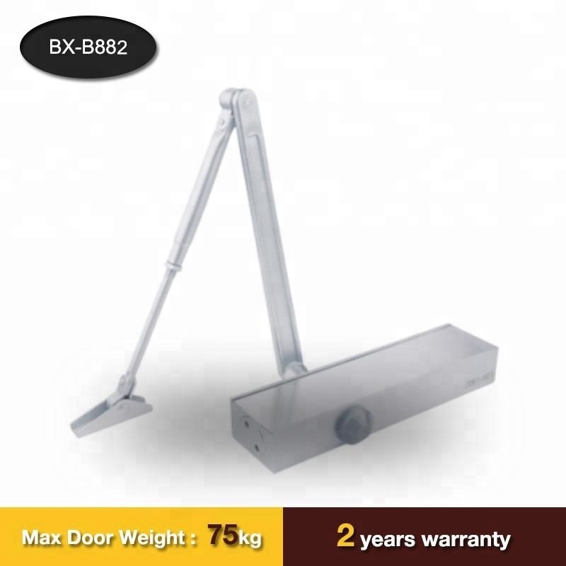 remote control hydraulic smart two way soft close automatic 100kg heavy duty sliding arm door closer