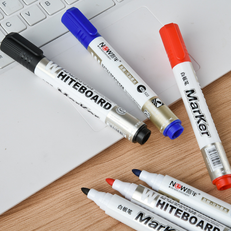 Durable Dry Erase Markers Refillable  Whiteboard Marker Pen