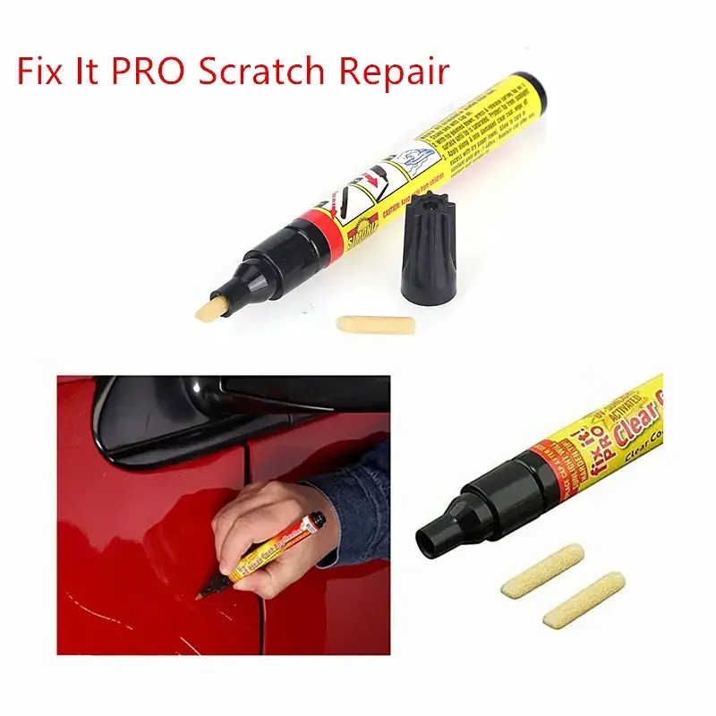 Wholesales UV-Sunlight Activated Clear Coat Applicator Fix It Pro Clear Car Scratch Repair Remover Pen