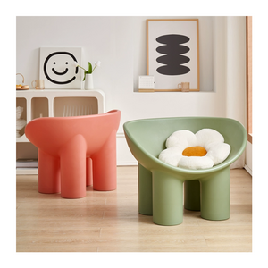 2023 Nordic new design Modern designer Colorful plastic Roly Poly living room chairs for Living Room Furniture stools