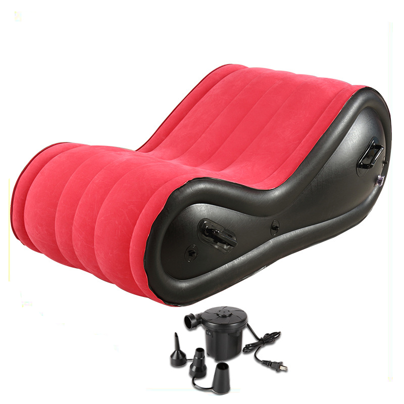 Sex Sofa Bed Pvc Sex Furniture Air Cushion Bdsm Sexy Chair For Couples Chaise Lounge Red Inflatable Large Sofas For Living Room