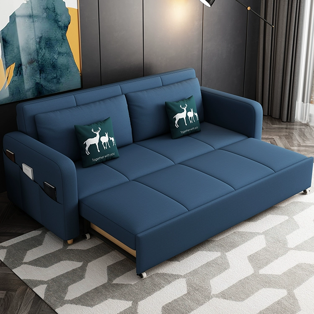 New design Modern Breathable Fabric Linen Living Room Sofa Home Furniture Sofa Bed Futon Bed Sofa Bed