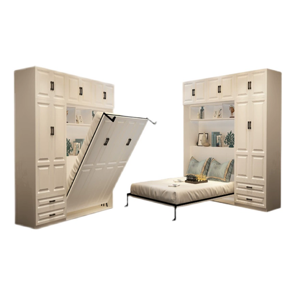 Factory Direct Modern Storage Custom Queen King Twin Size Bedroom Furniture Murphy Bed Folding Wall Bed