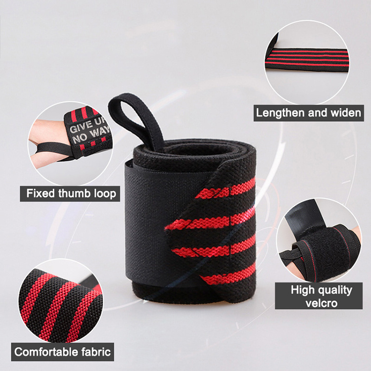 New Fashion Chinese Wrist Weight Gym Wrist Straps Customized Weight Lifting Wrist Wraps