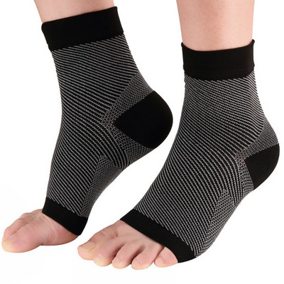 20-30 mmHg Foot Compression Sleeves Plantar Fasciitis socks for Ankle Support