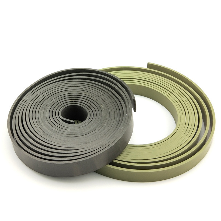 Customized Professional Manufacturer PTFE Bronze Wearing Strip Band Guide Tape Wear Resistance PTFE Guide Strip Seal