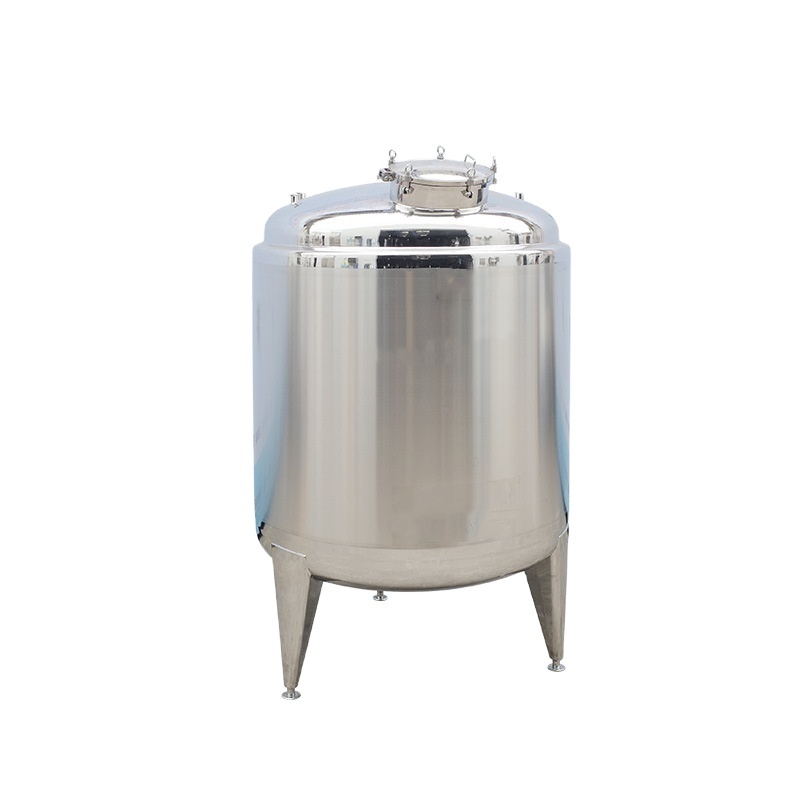 Stainless Steel With Manhole 10000 Liter Beer Storage Equipment Water Juice Chemical Oil Jacketed Storage Tanks