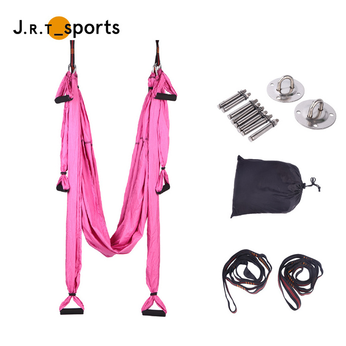 Fitness Training Nylon Fabric Indoor Antigravity Air Flying Swing Yoga Hammock Hammock Yoga Swing