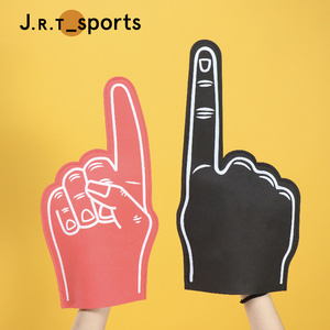 Jrt Wholesale Cheering Foam Sponge Hands Eva Foam Hand Custom Foam Finger Cheer Gloves