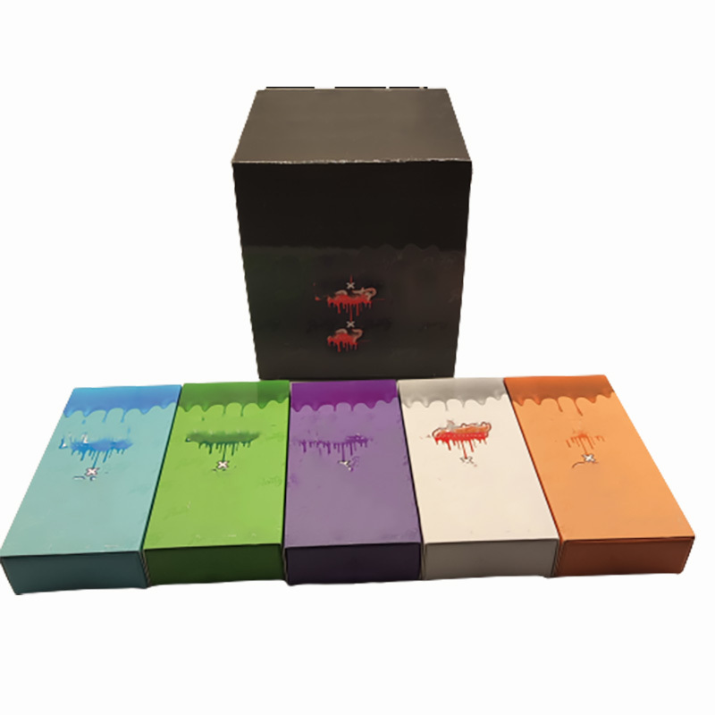 Hot Selling Custom Printing BigCF battery packaging boxes 1g Disposable pen  child resistant boxes with foam packing