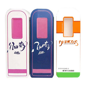 JR Premium Paper box Runz disposable pen Transparent packaging box disposable cartridge box package