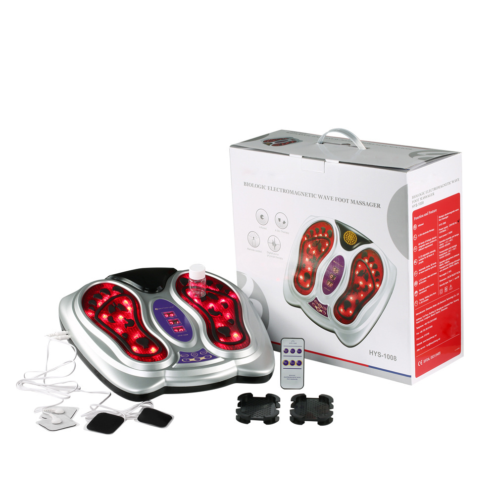 Multifunctional Far infrared magnetic low-frequency electromagnetic pulse foot warmer massager