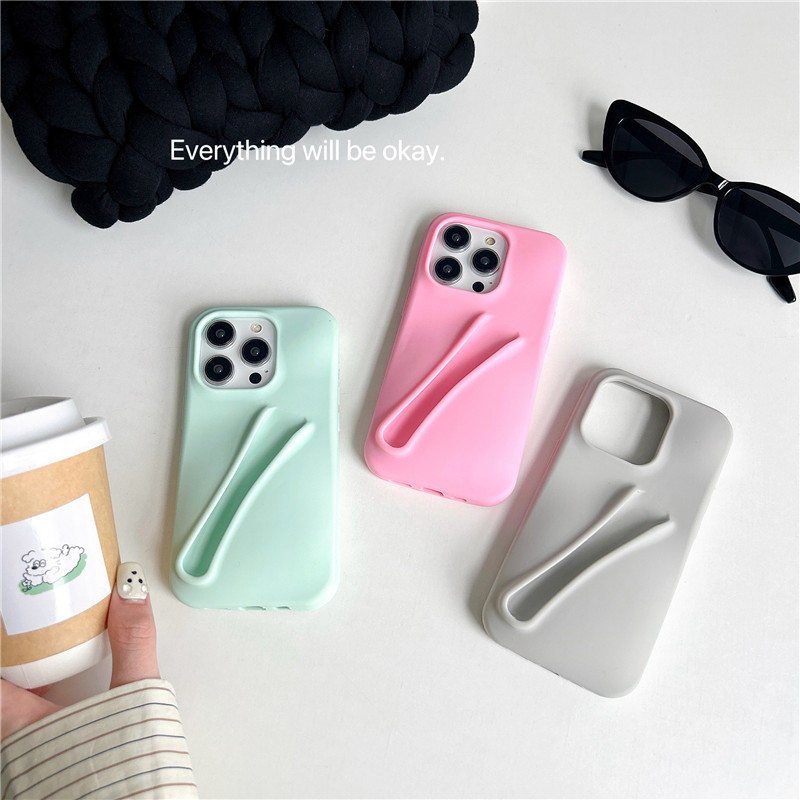 2024 new custom design rhode lip gloss holder cell phone case for iphone 15 14 13 12 11 pro max plus