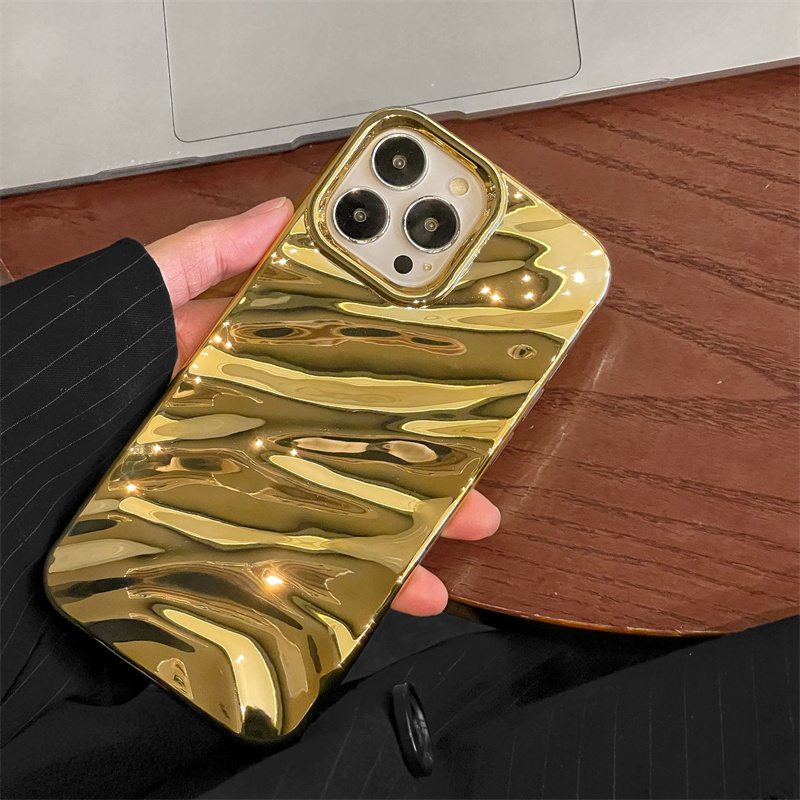 real 24k gold plated phone case for iphone 11 12 1314 15,for iphone 14 pro max gold 24k gold case cover