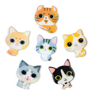 Pet cat refrigerator stickers cartoon cat refrigerator stickers gift refrigerator stickers