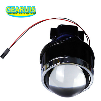 Metal 3.0 inch Bi-Xenon HID Auto Car-Styling Fog Light Projector Lens Hi/Lo Universal Car Retrofit H8 H9 H11 HID Led Bulb