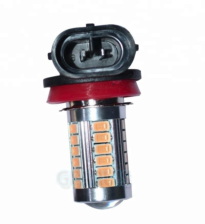 Car H8 LED Fog light 33 SMD 5630 H9 H10 H11 H7 H4 9005 9006 33SMD 5730 for car auto fog light Bub Lamp Head light white 12V