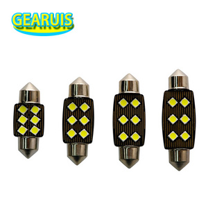 Festoon 31mm 36mm 39mm 41mm LED Bulb C5W Canbus Error Free Non polar 3030 6 SMD 0.15A Auto Interior Doom Lamp Car Styling